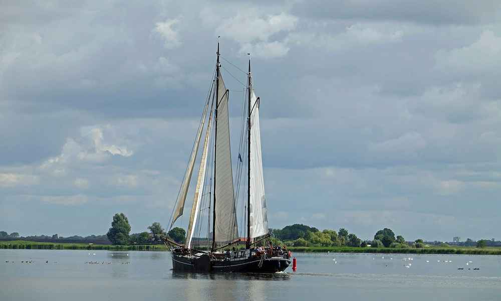 Zeilboot op Veluwemeer